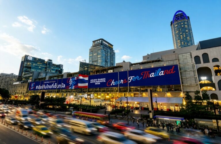 เซ็นทรัลพัฒนา ปลุกพลัง “Cheers for Thailand” ชวนคนไทยรวมใจเชียร์ทัพไทย สู้ศึกเอเชียนเกมส์ 2026 ผ่านจอศูนย์การค้าเซ็นทรัลทั่วประเทศ #เชียร์ทีมไทยที่เซ็นทรัล