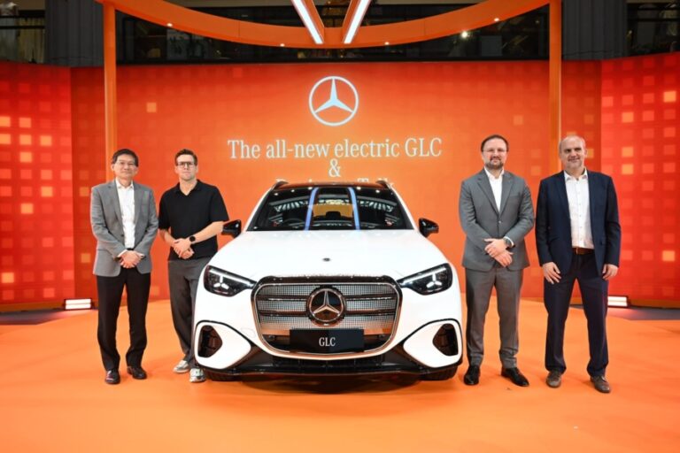 Mercedes-Benz พรีวิว The all-new electric GLC ครั้งแรกในไทย คาดราคาไม่เกิน 3.7 ล้านบาท พร้อมโชว์ตัวที่ StarFest 2026